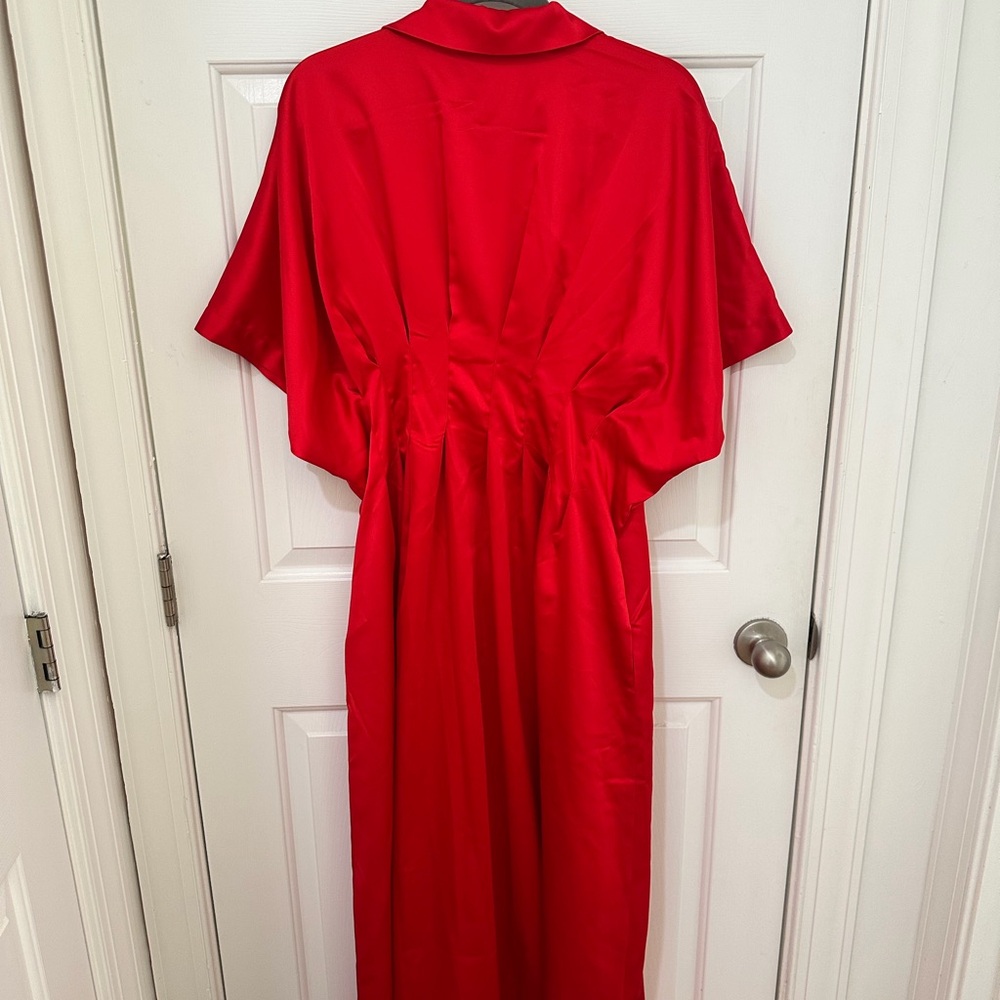 Exquise The Tobie Satin Red Dress - Picture 4 of 4